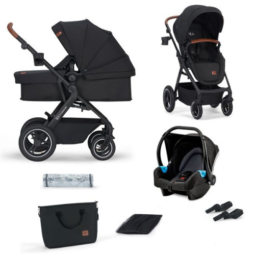 Универсальная коляска 3 в 1 Kinderkraft B-Tour Deep Black (KSBTOU00BLK3000)